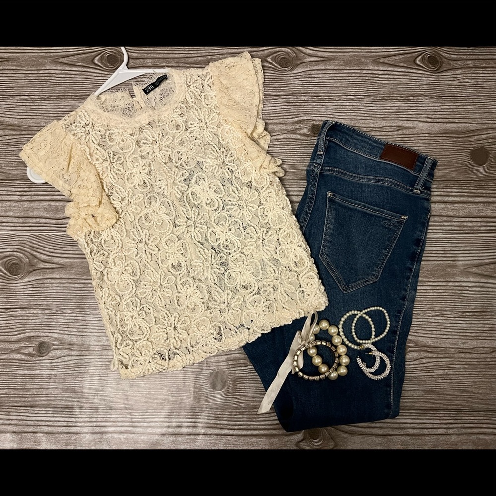 ZARA Lace Shirt